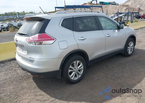 2014 Nissan Rogue Sv из США, поврежденный, VIN 5N1AT2MV7EC758853